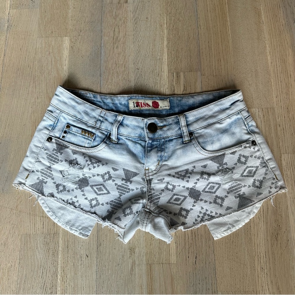 Hot Kiss Cici Aztec Print Shorts S